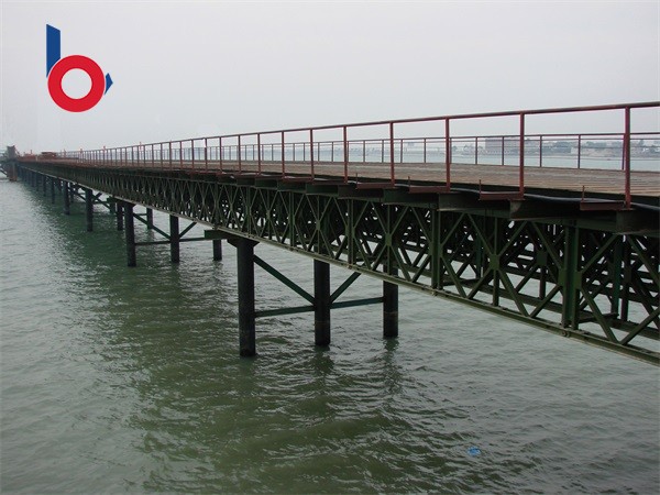 跨海、跨江及跨河上承式貝雷鋼棧橋（中鐵大橋局、中交航務局、中交公路局、中航港等）